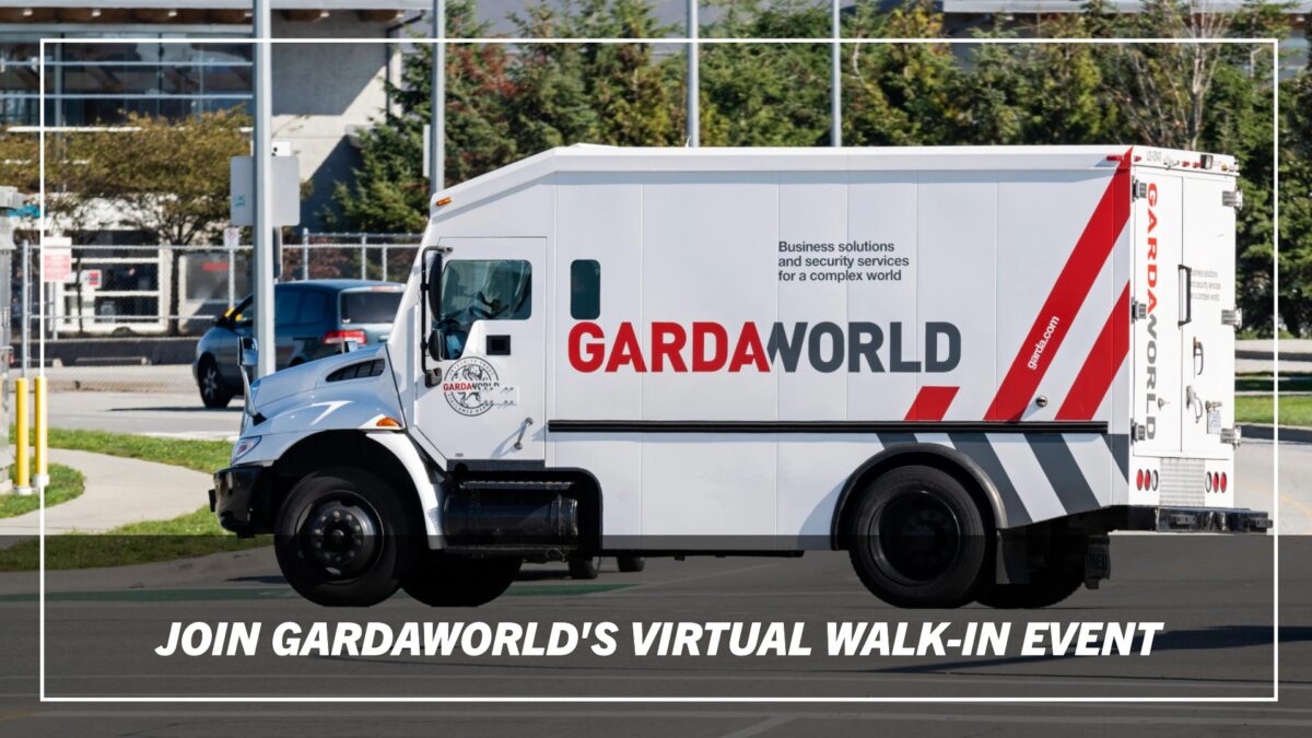 GardaWorld Hiring Virtual Walk In Event in LA | WFO Vacancies in Canada